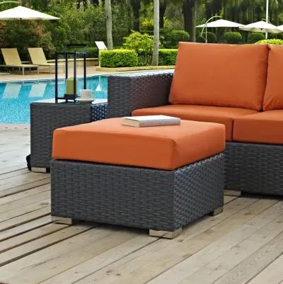 Sojourn Outdoor Patio Sunbrella® Ottoman