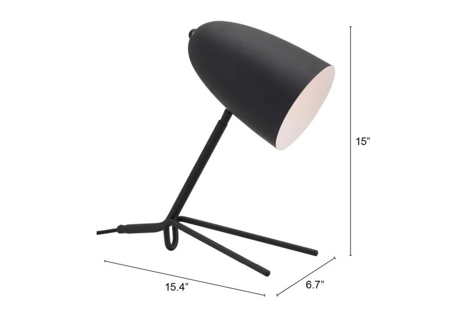 Jamison Table Lamp Black