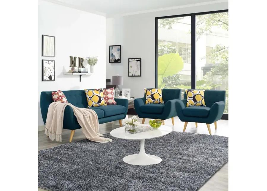 Remark 3 Piece Living Room Set