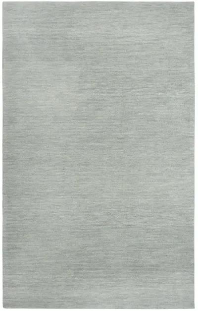 Fifth Avenue Gray Solid Wool 9'x12' Rectangle Rug