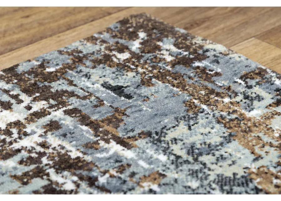 Elite Lt. Gray  Recycled Polyester 2'6" x 8' Runner Rug