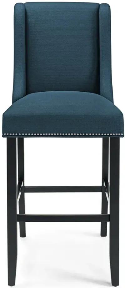 Baron Bar Stool Upholstered Fabric Set of 2