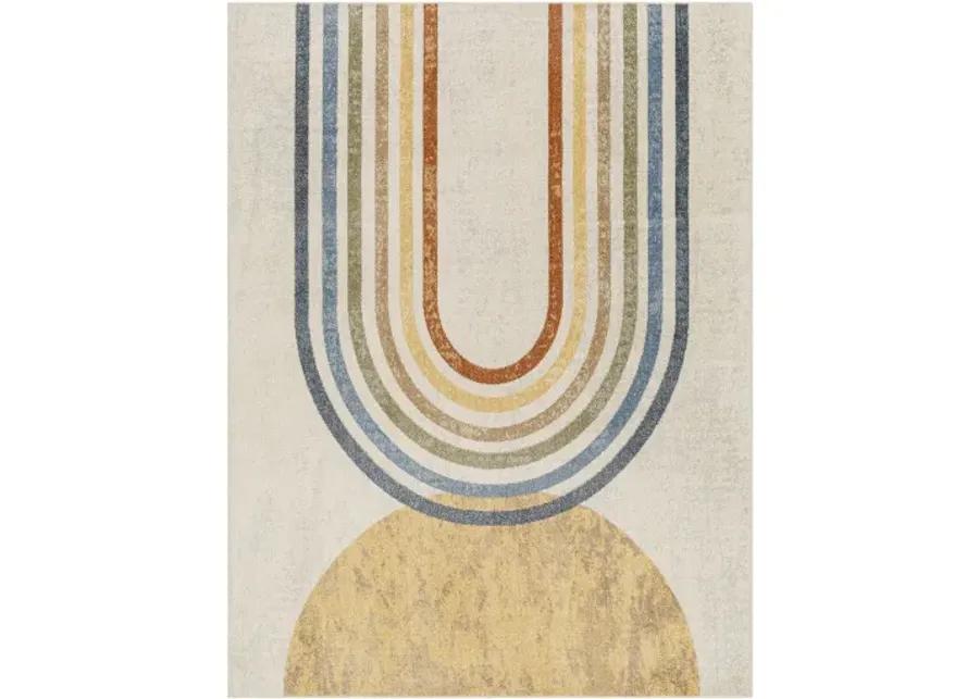 Lillian LLL-2314 7'10" x 10' Machine Woven Rug