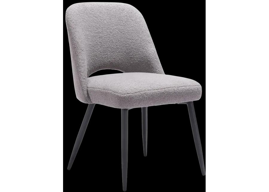 Teddy Dining Chair (Set of 2) Gray