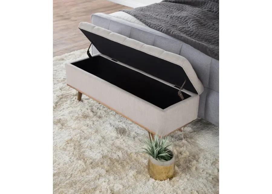 Stimpson Storage Bench by Kosas Home