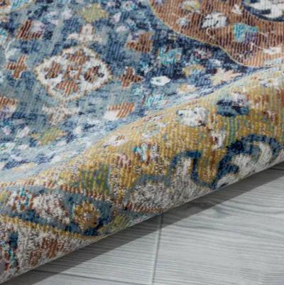 Galaxy Multi/Blue Indoor Area Rug 8'9" x 11'9"