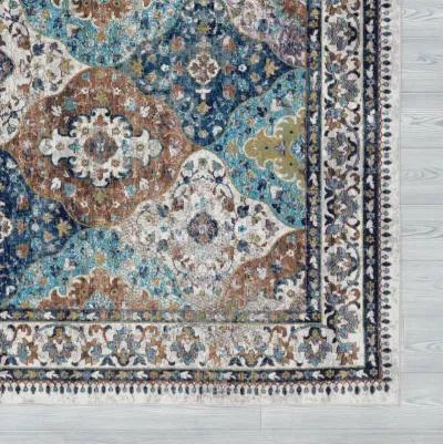 Galaxy Multi/Blue Indoor Area Rug 8'9" x 11'9"