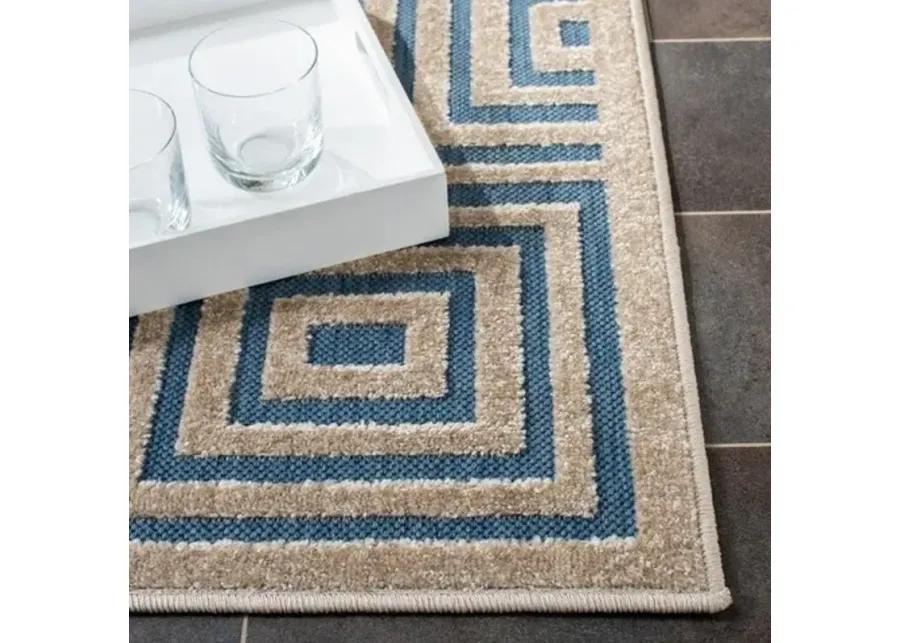 Cottage COT941F Light Blue / Cream Rug 