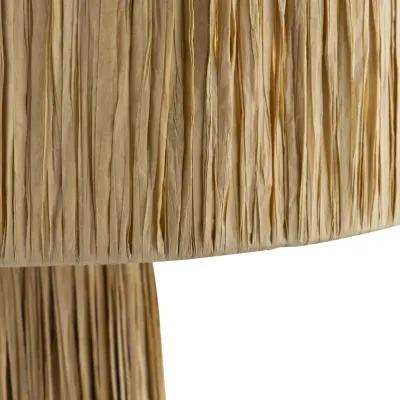 Shelby Rafia Natural Table Lamp