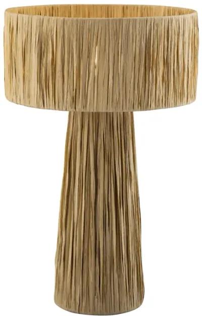 Shelby Rafia Natural Table Lamp