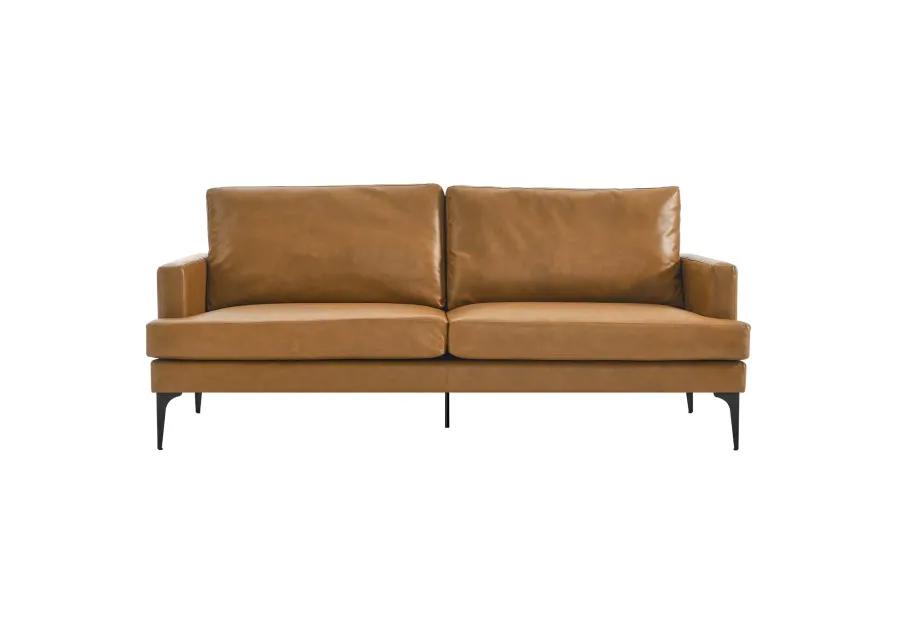 Evermore Vegan Leather Sofa