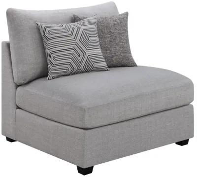 Cambria 4-piece Upholstered Modular Sectional Grey