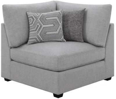 Cambria 4-piece Upholstered Modular Sectional Grey