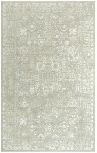 Couture Gray Classic/Updated NZ Wool/Tencel Blend 8' x 10' Rectangle Rug