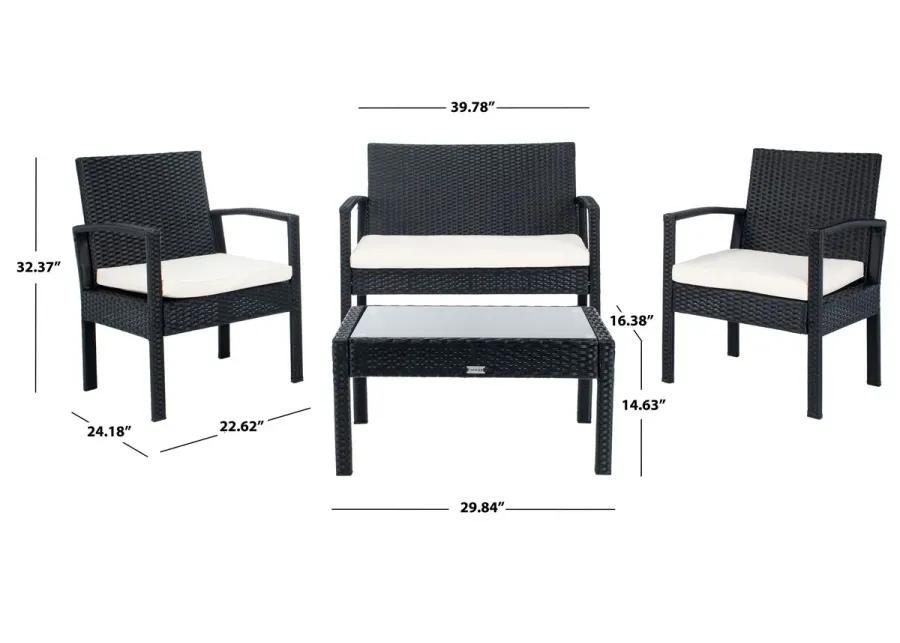 BASSEY 4PC LIVING SET