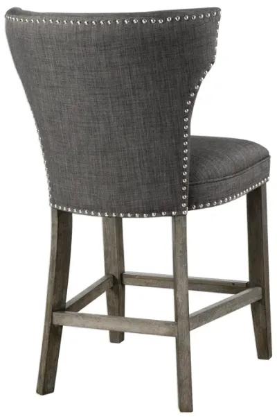 Arnaud Charcoal Counter Stool