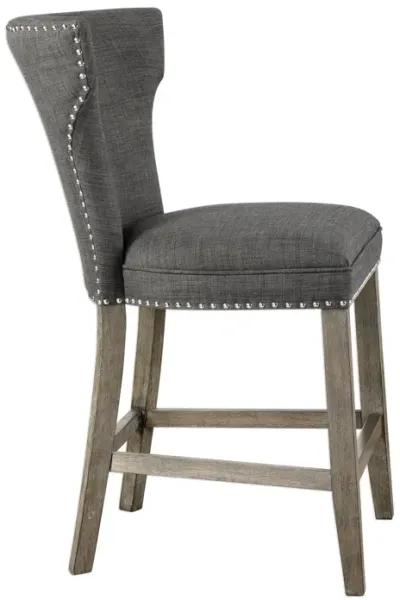 Arnaud Charcoal Counter Stool