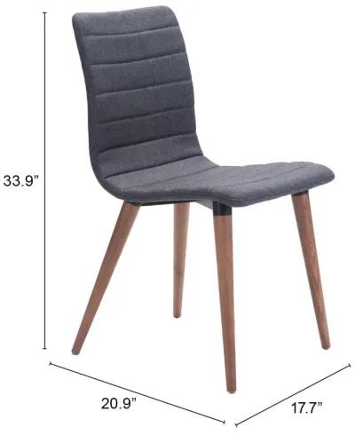 Jericho Dining Chair (Set of 2) Gray