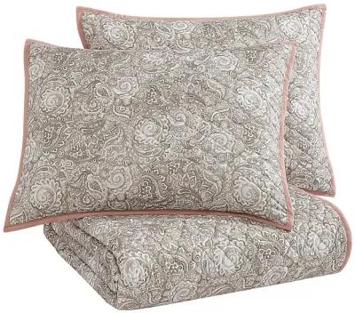 Katie 2 pc Coverlet Set Blush