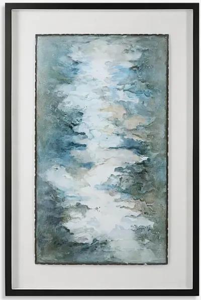 Lakeside Grande Framed Abstract Print