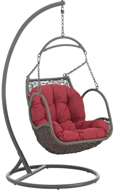 Arbor Outdoor Patio Wood Swing Chair