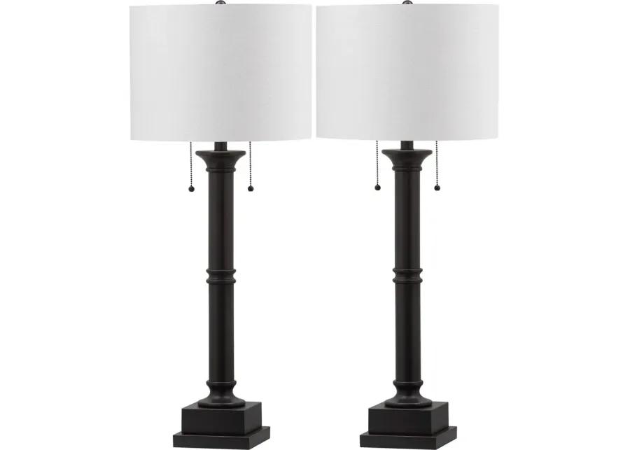 Estilo 36-Inch H Column Table Lamp - Set of 2