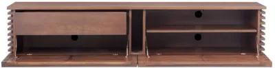 Linea Wide Entertainment Stand Walnut