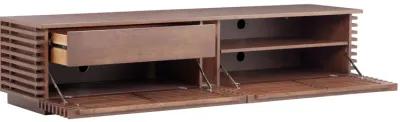 Linea Wide Entertainment Stand Walnut