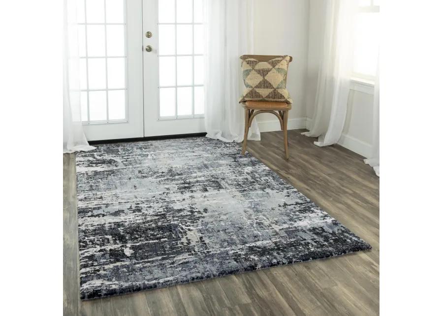 Elite Gray  Recycled Polyester 8' x 10' Rectangle Rug