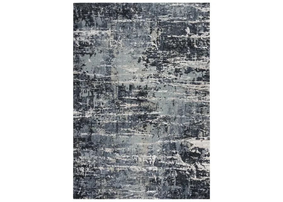 Elite Gray  Recycled Polyester 8' x 10' Rectangle Rug