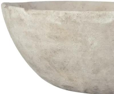 Pantheon Bowl - Aged White