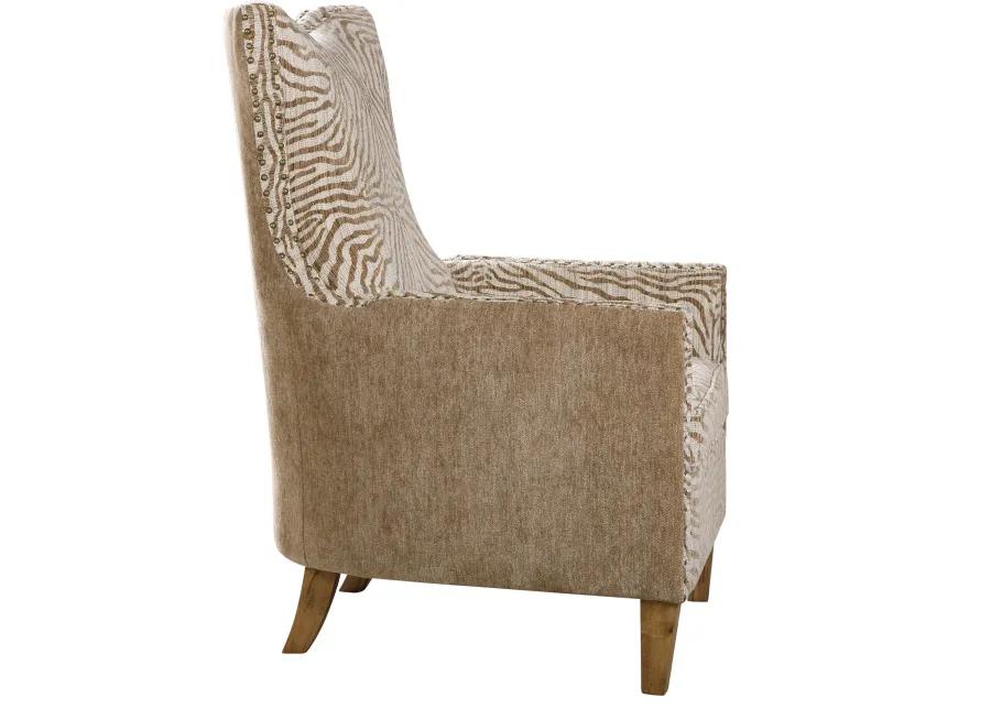 Kiango Animal Pattern Armchair