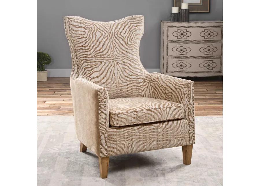 Kiango Animal Pattern Armchair