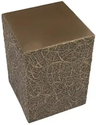 string theory pedestal, bronze, sm