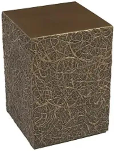 string theory pedestal, bronze, sm