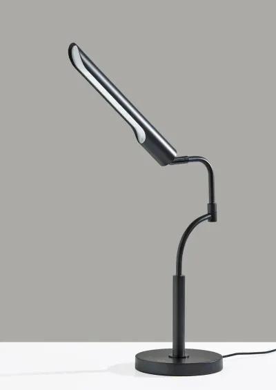 Zane LED Desk Lamp w. Smart Switch- Black