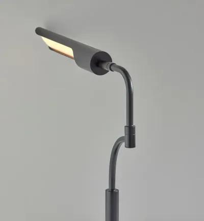 Zane LED Desk Lamp w. Smart Switch- Black