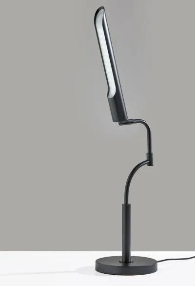 Zane LED Desk Lamp w. Smart Switch- Black