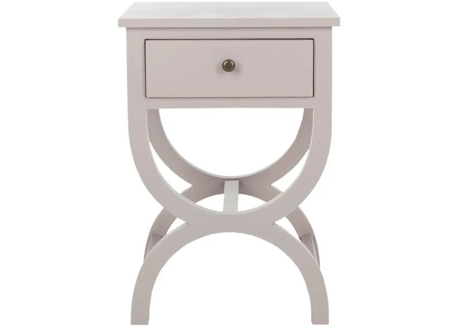 MAXINE NIGHTSTAND WITH STORAGE DRAWER 