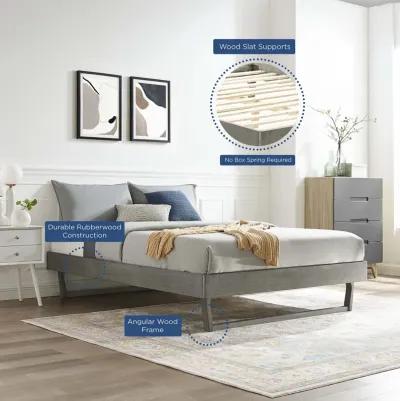 Billie Twin Wood Platform Bed Frame