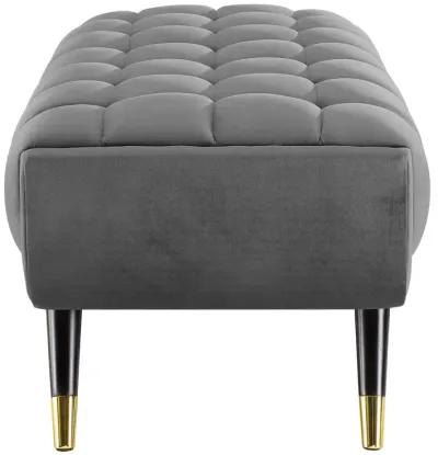 Adept 47.5" Performance Velvet Bench