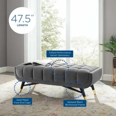 Adept 47.5" Performance Velvet Bench