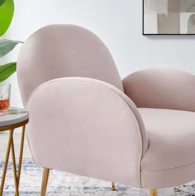 Transcend Performance Velvet Armchair