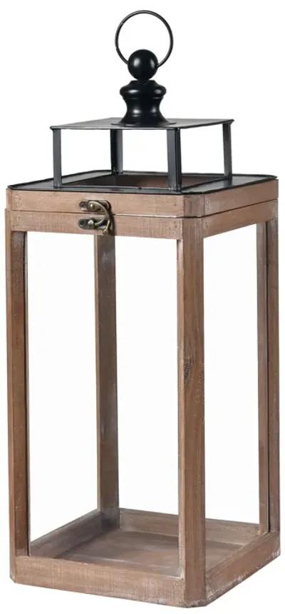 Dowd Lantern - Set of 2 Brown