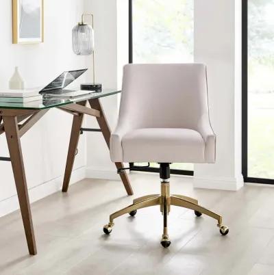 Discern Performance Velvet Office Chair