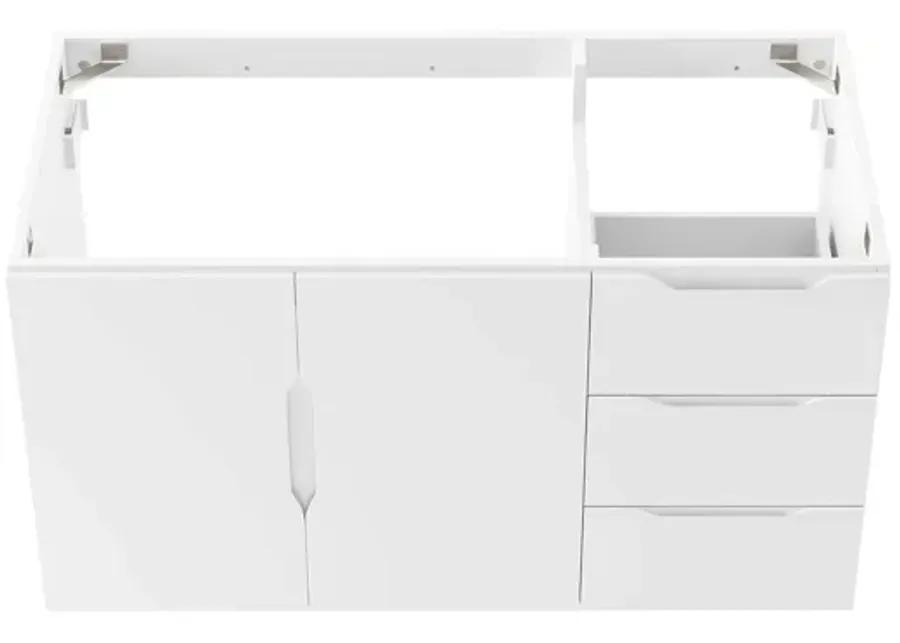 Vitality 36" Bathroom Vanity Cabinet (Sink Basin Not Included)