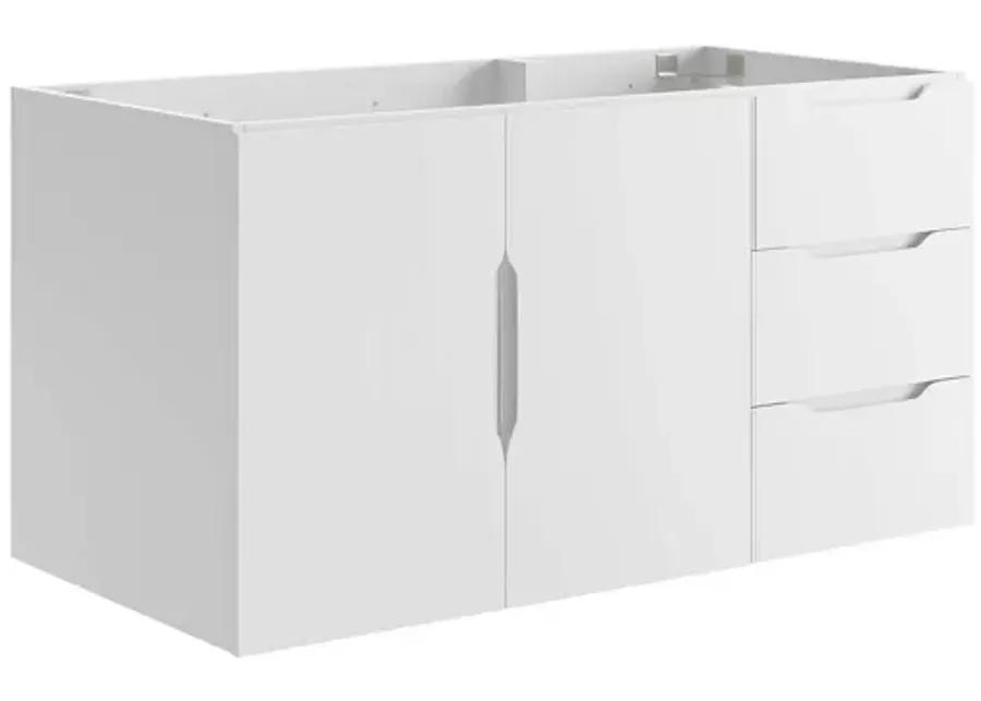 Vitality 36" Bathroom Vanity Cabinet (Sink Basin Not Included)