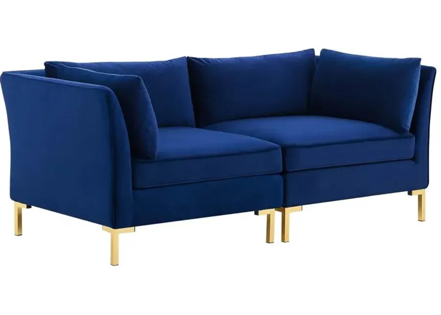 Ardent Performance Velvet Loveseat