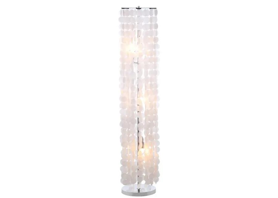 Illumina 3 Light Capiz 60-Inch H Floor Lamp