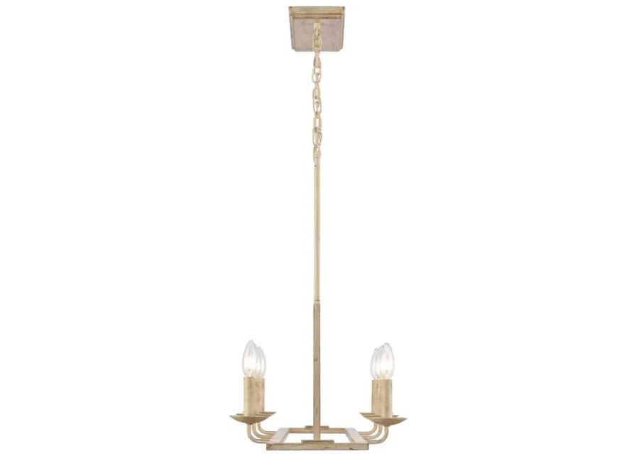 Ellisville 34'' Wide 6-Light Chandelier - Antique Cream